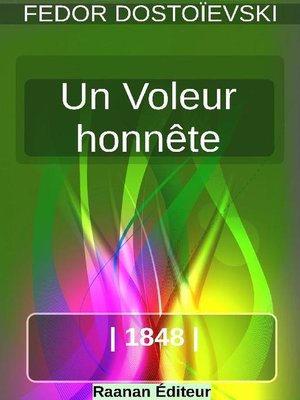cover image of Un Voleur honnête